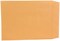 School Smart Catalog Envelopes with Ungummed Flaps, 14 x 18 Inches, Kraft Brown, Pack of 25